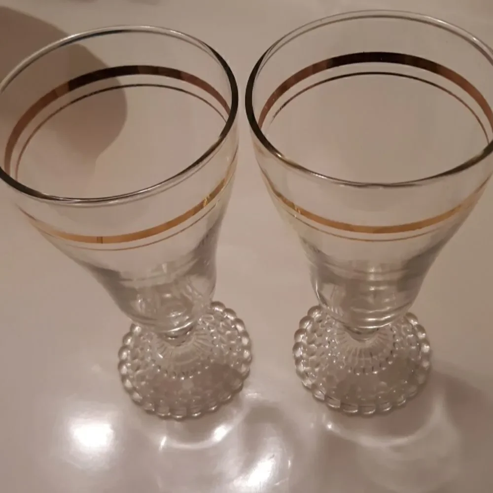 Set of two Vintage Sundae Glasses